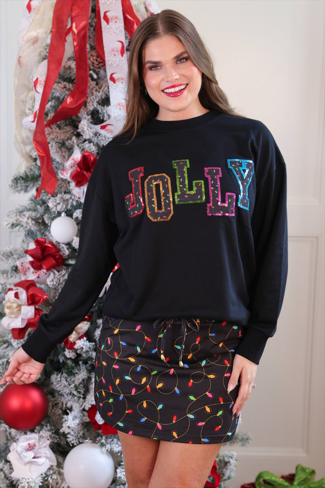 The Holly Jolly Glow-Up Pullover - Reg & Curvy