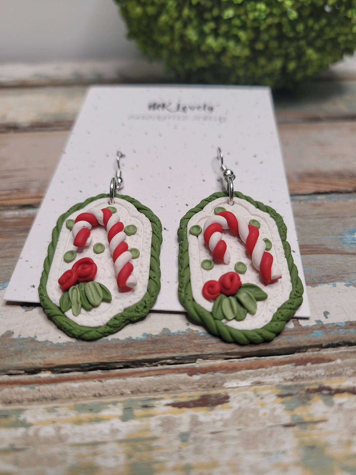 Candy Cane Cutie Earrings