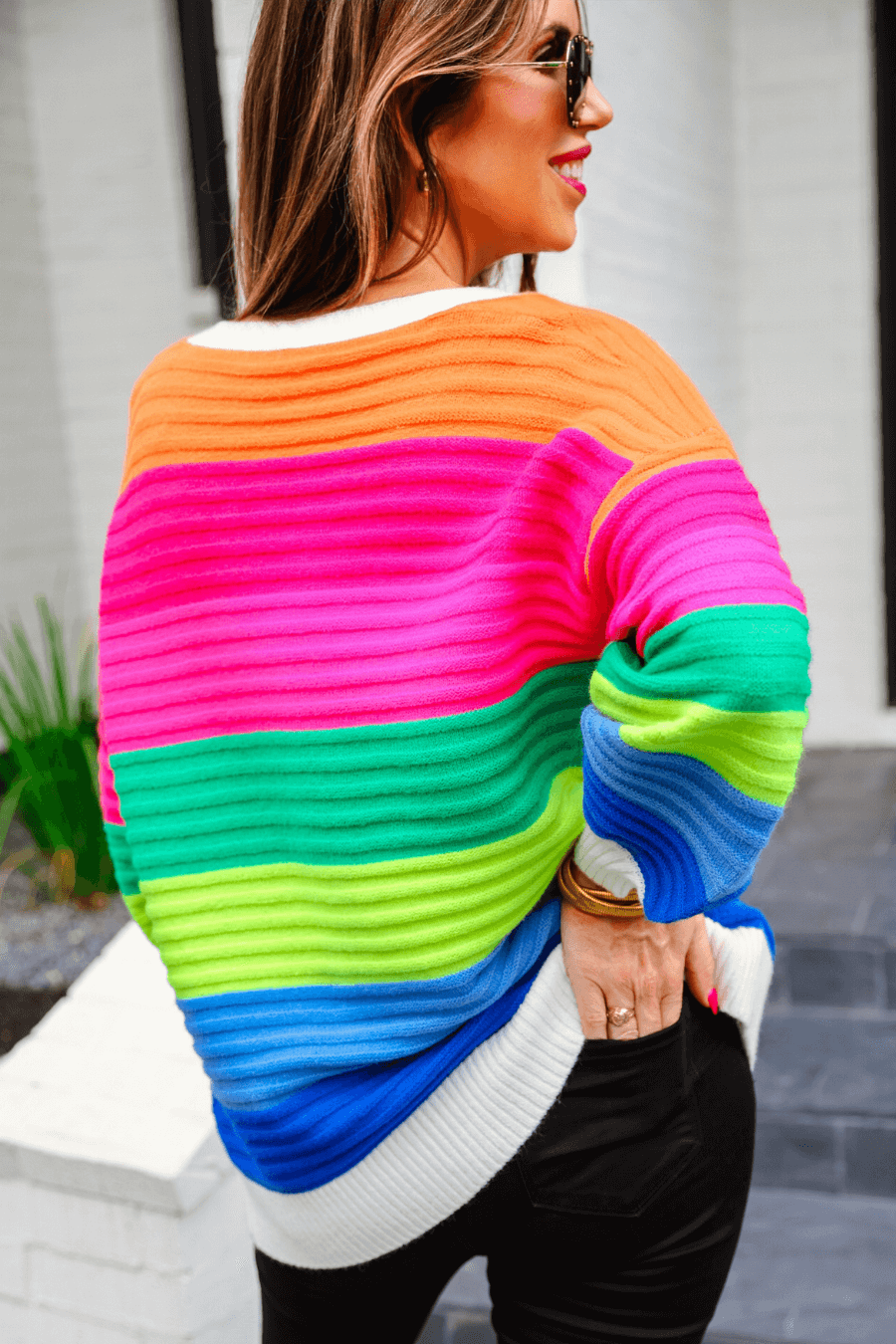 Rainbow Vibes Cardigan - Reg & Curvy