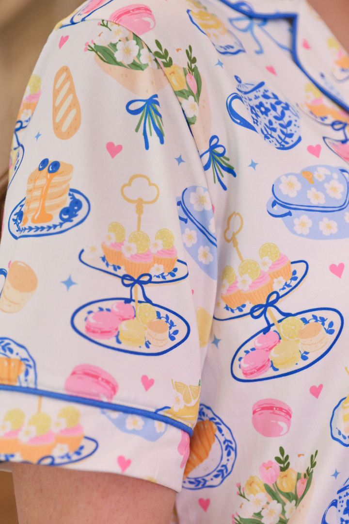 Croissants & Cuties Pajama Set - Reg & Curvy