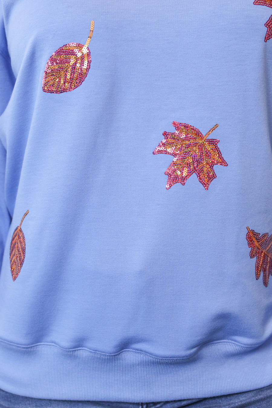 Autumn Spark Sequin Pullover - Reg & Curvy