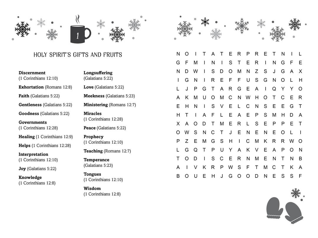 Cozy Bible Word Searches