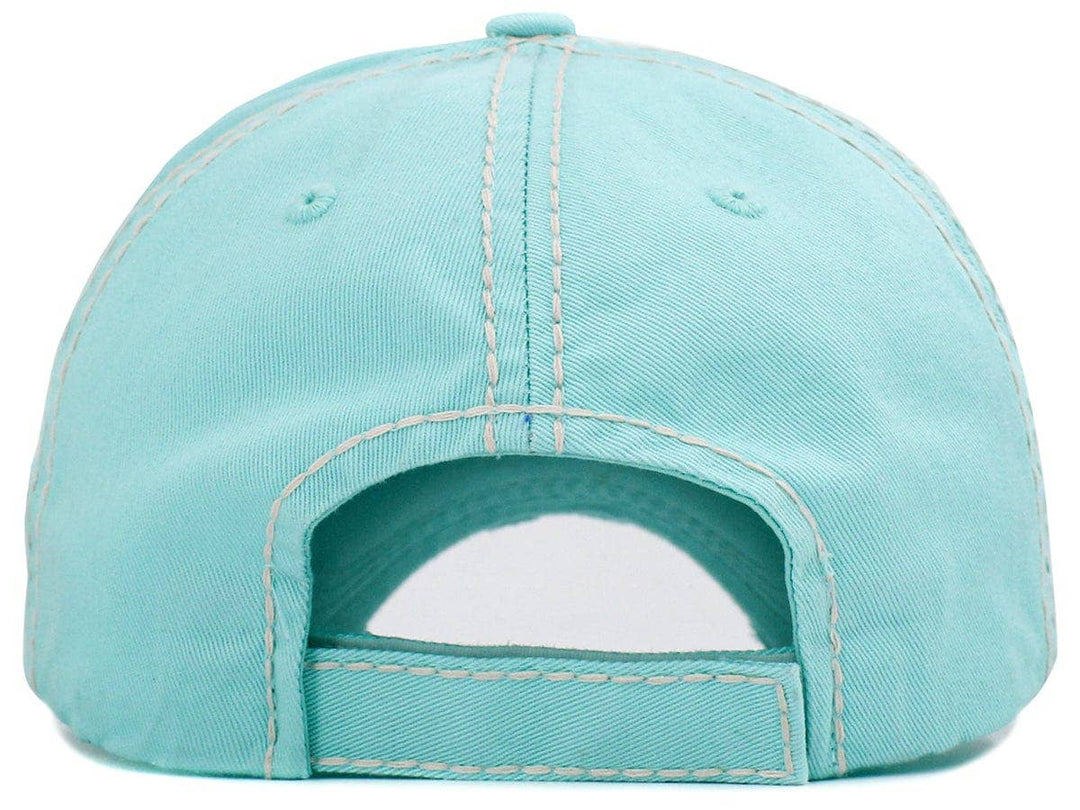 Walk By Faith Vintage Hat – Diamond Blue