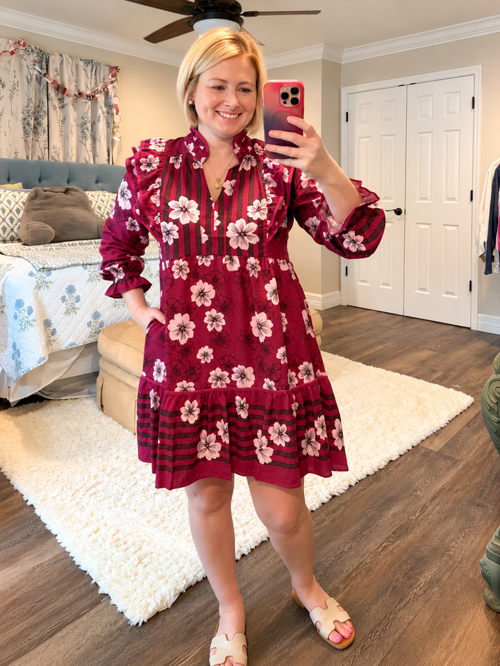 Berry Picking Pretty Dress