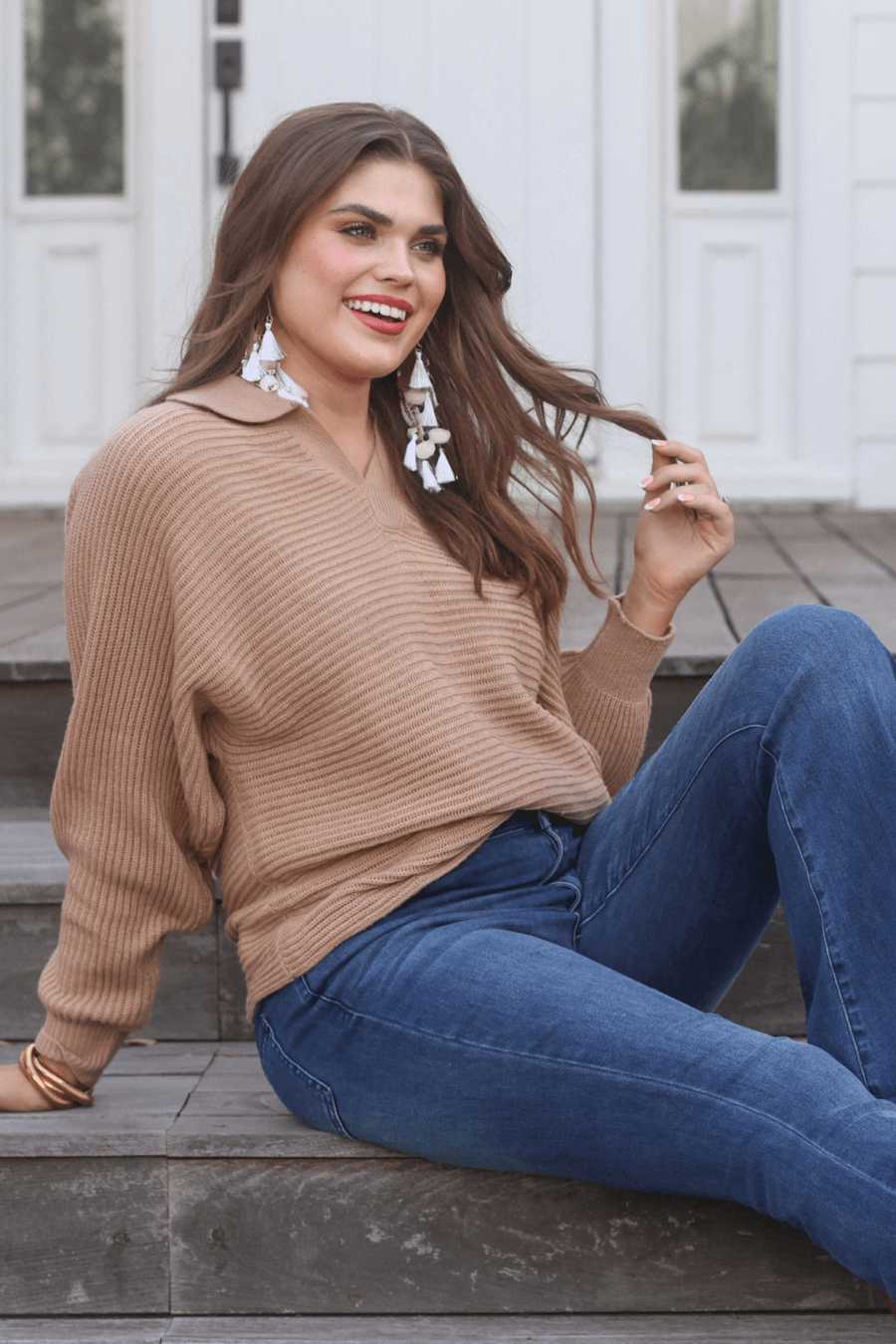 Haven Collar Knit - Reg & Curvy