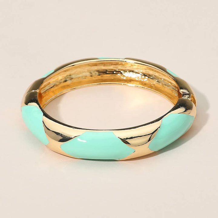 Mint Mosaic Bangle