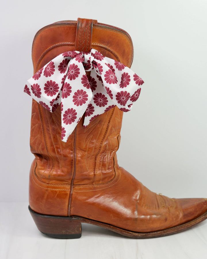 The Maroon Magnolia Game Day Scarf