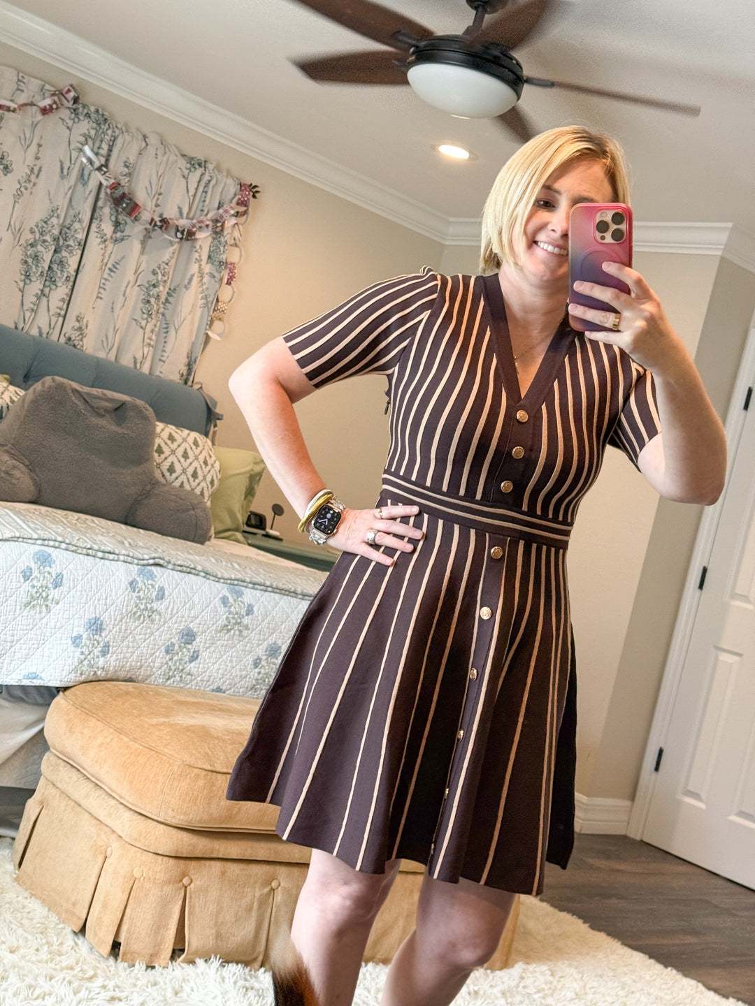 Main Street Mocha Sweater Dress