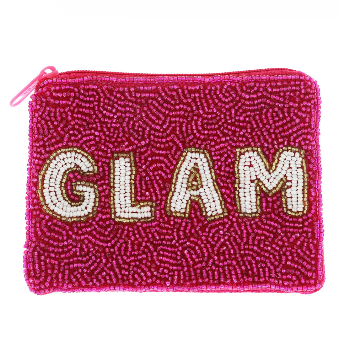 Glam Girl Beaded Coin Purse