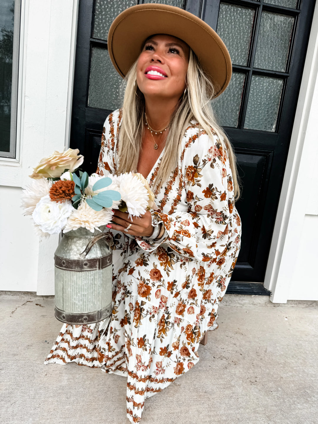 Willow Bloom Dress - Curvy