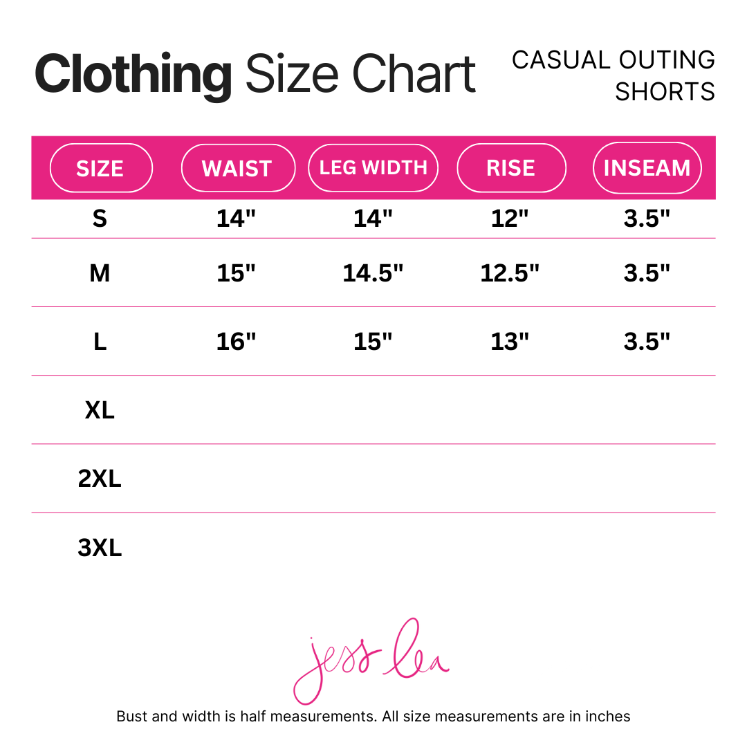 The Blue Skies Bloom Shorts - Reg & Curvy