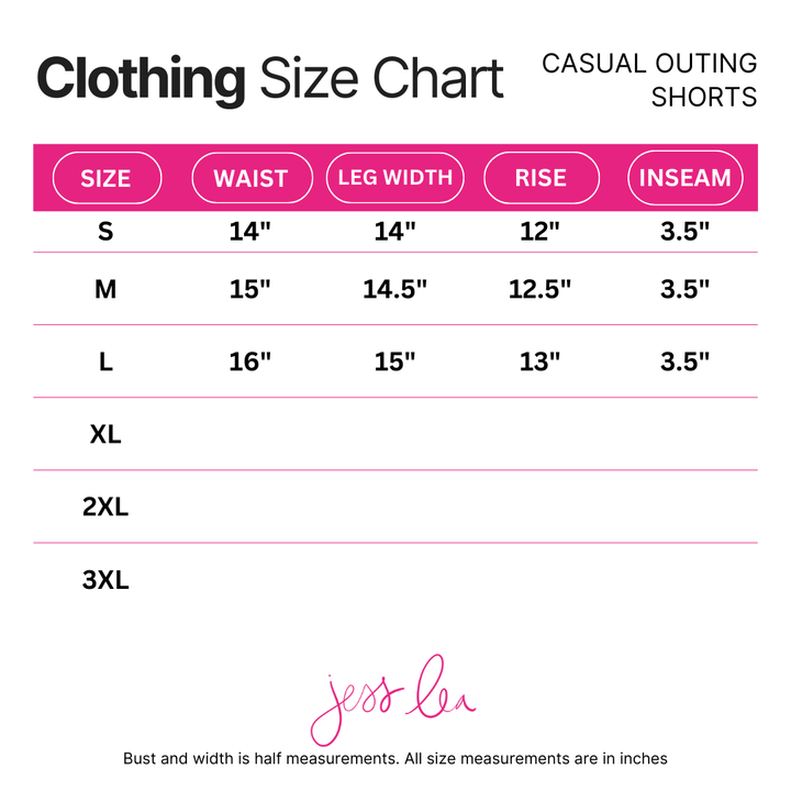 The Blue Skies Bloom Shorts - Reg & Curvy