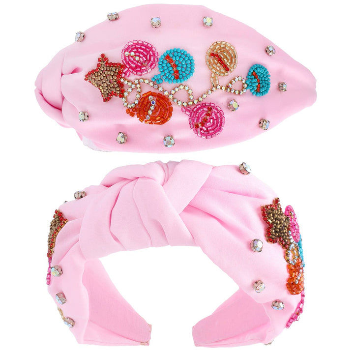 Sugarplum Ornament Beaded Headband