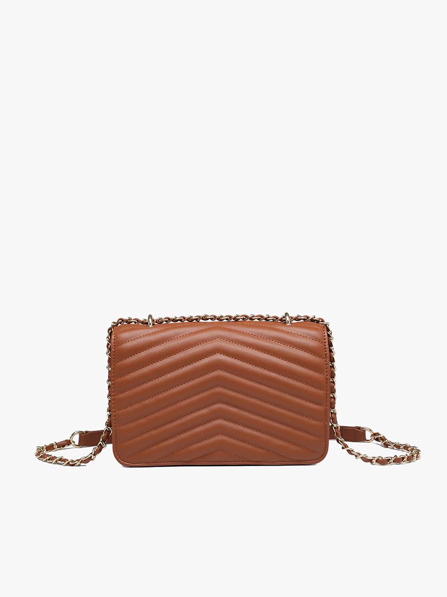 Pearls & Pecan Crossbody