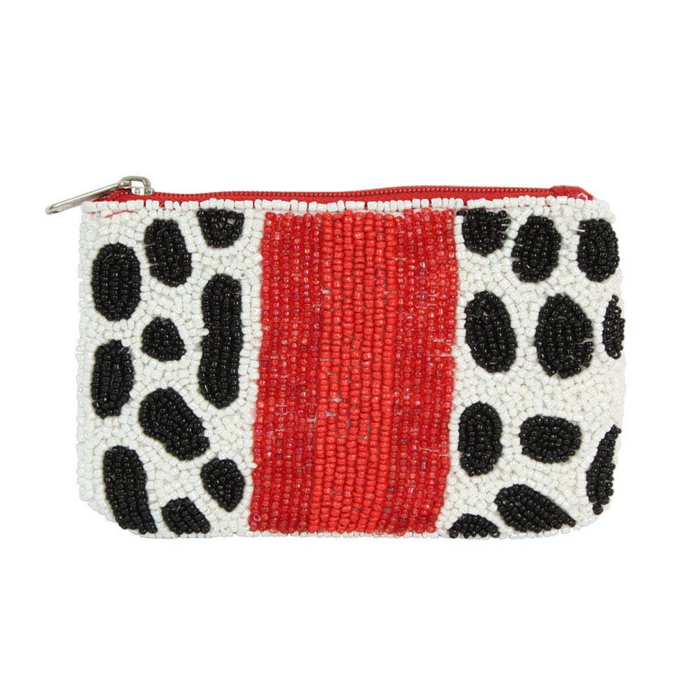 Chic & Wild Beaded Stripe Mini Bag