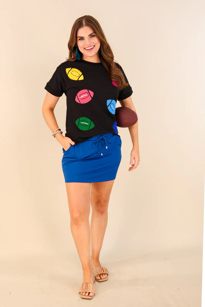 Touchdown Confetti Tee - Reg & Curvy