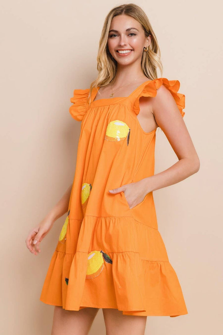 Limoncello Love Tiered Dress - 2 Colors