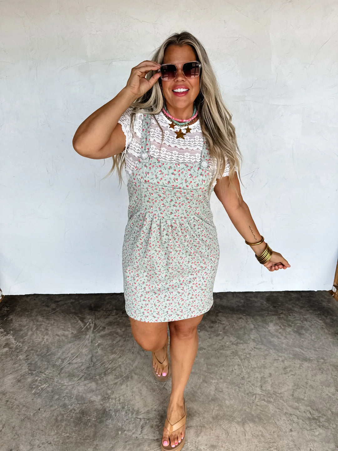 Bloom & Stroll Overall Dress - Reg & Curvy