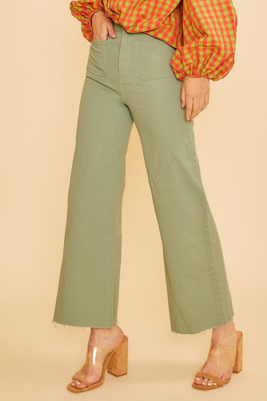Sage Advice Wide Leg Pants - Reg & Curvy