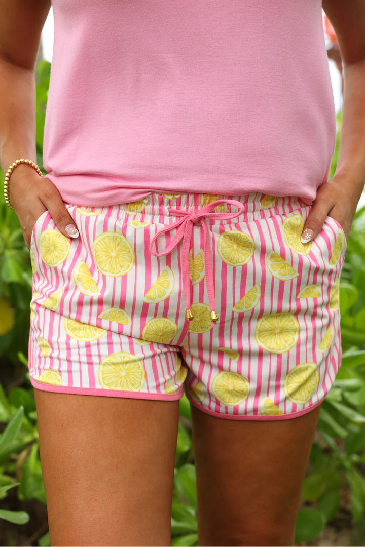 Pink Lemonade Stroll Shorts - Reg & Curvy