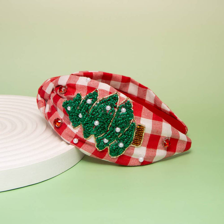 Merry Checkmas Headband