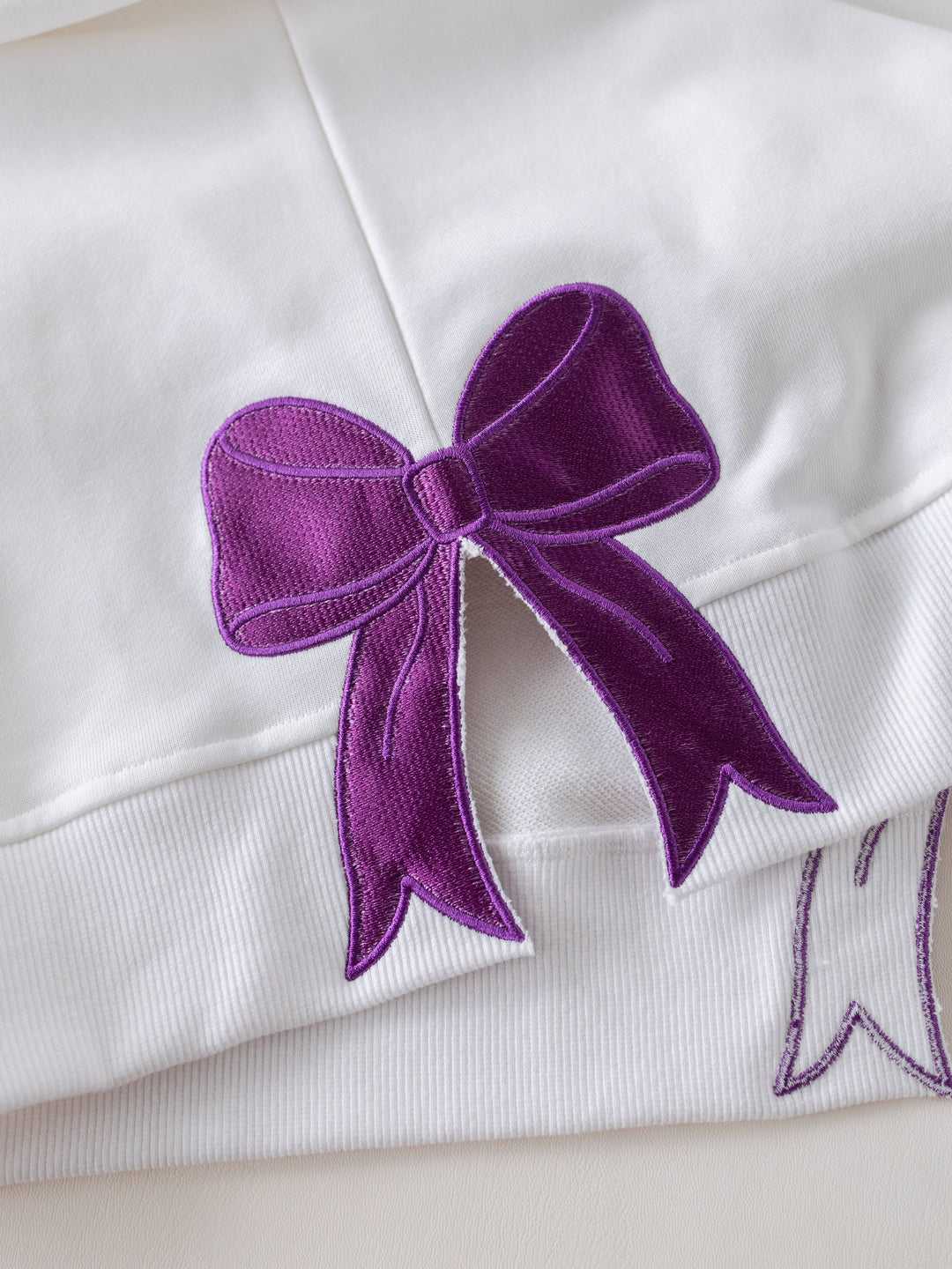 The Beads & Bows Sweatshirt - Reg & Curvy