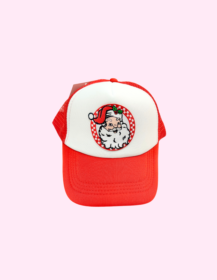 Vintage Santa Trucker Hat