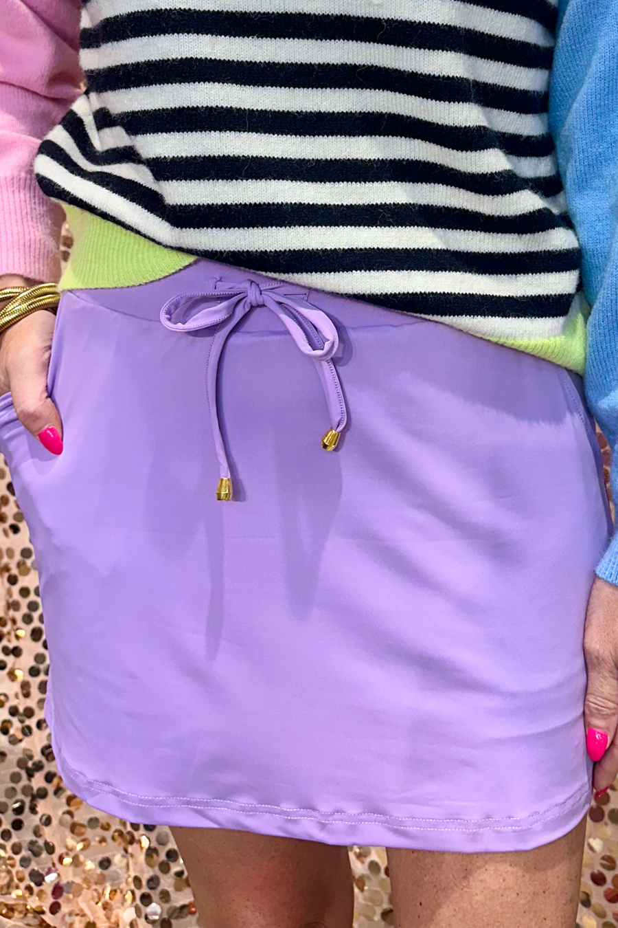 Lilac Chatter Skort - Reg & Curvy