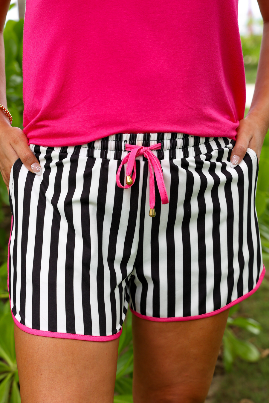 Rosemary Stripes Everyday Shorts - Reg & Curvy