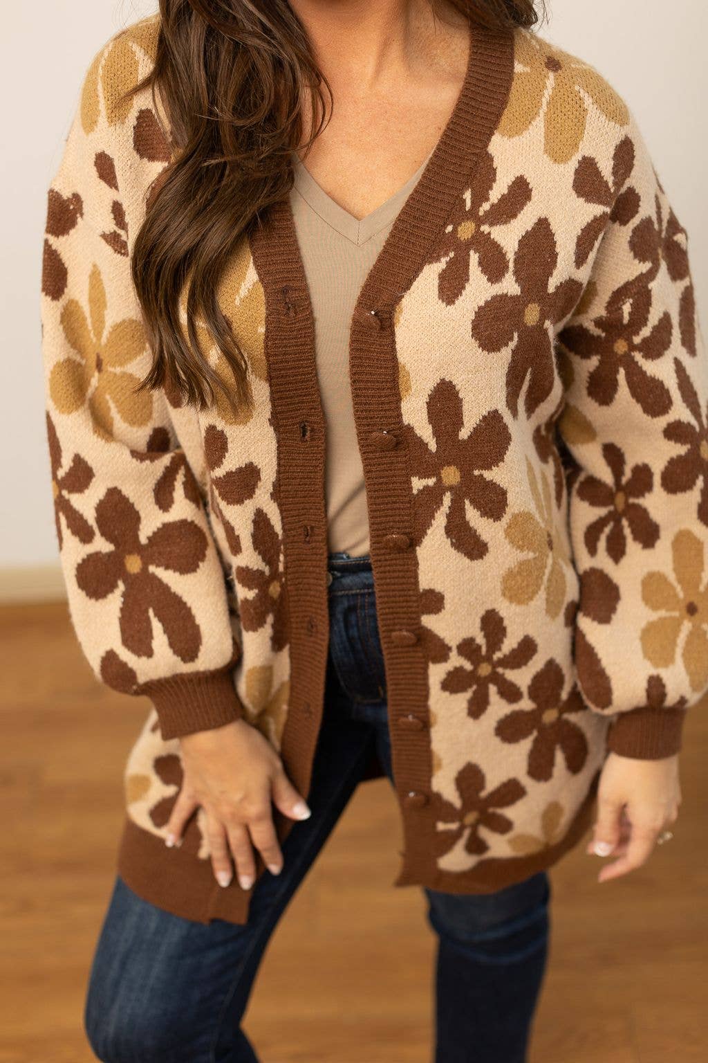 Autumn Bloom Cardigan - Reg & Curvy