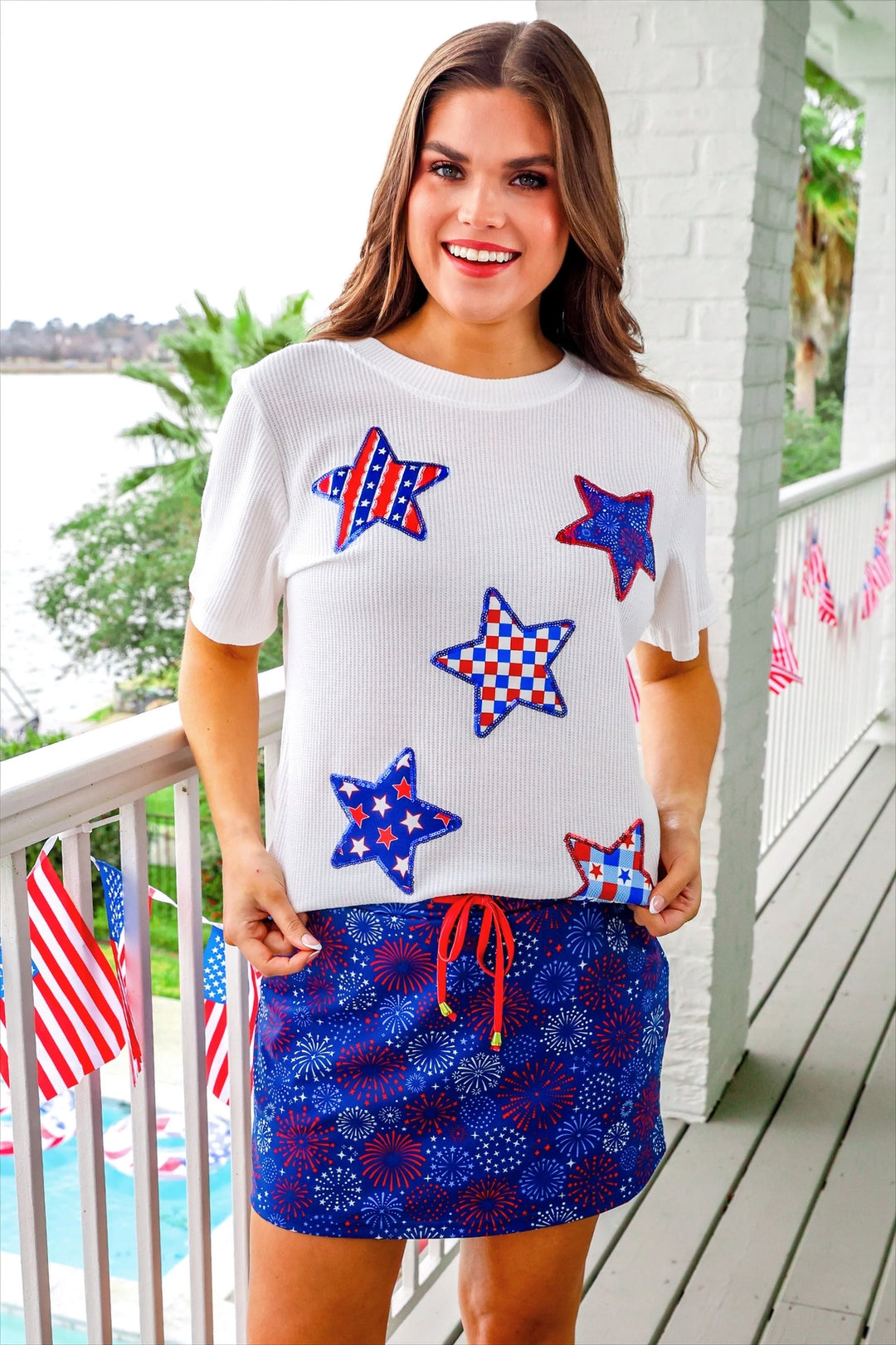 Firework Fizz Skort - Reg & Curvy