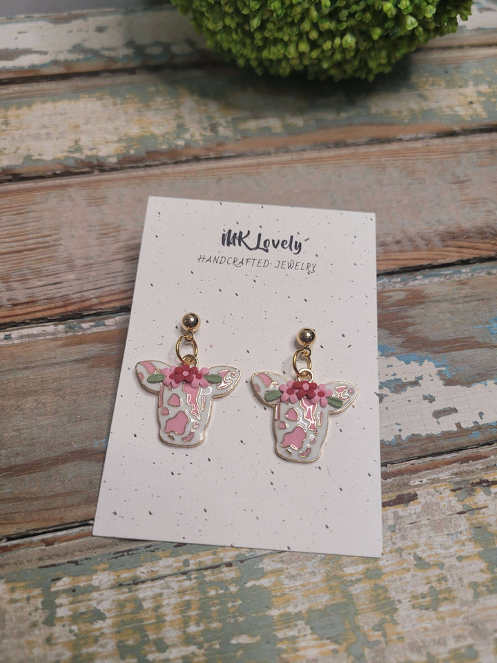 Blooming Moo Earrings