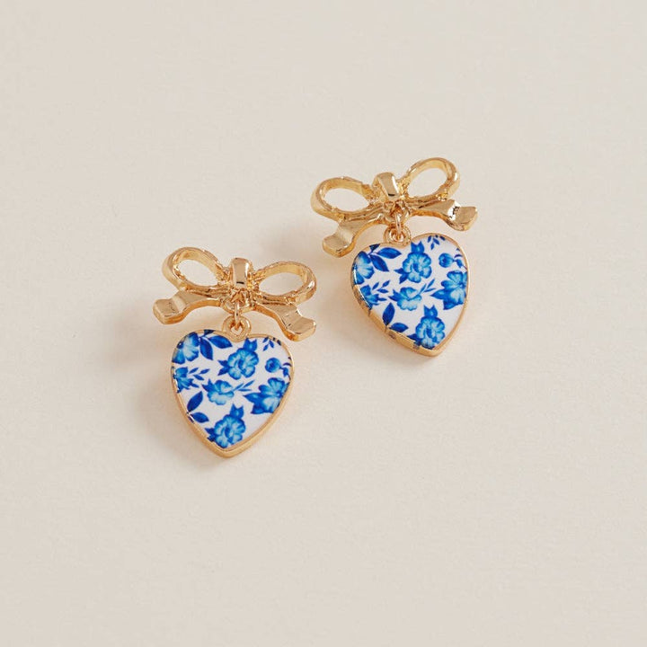 Sweetheart Bow Earrings - 2 Options