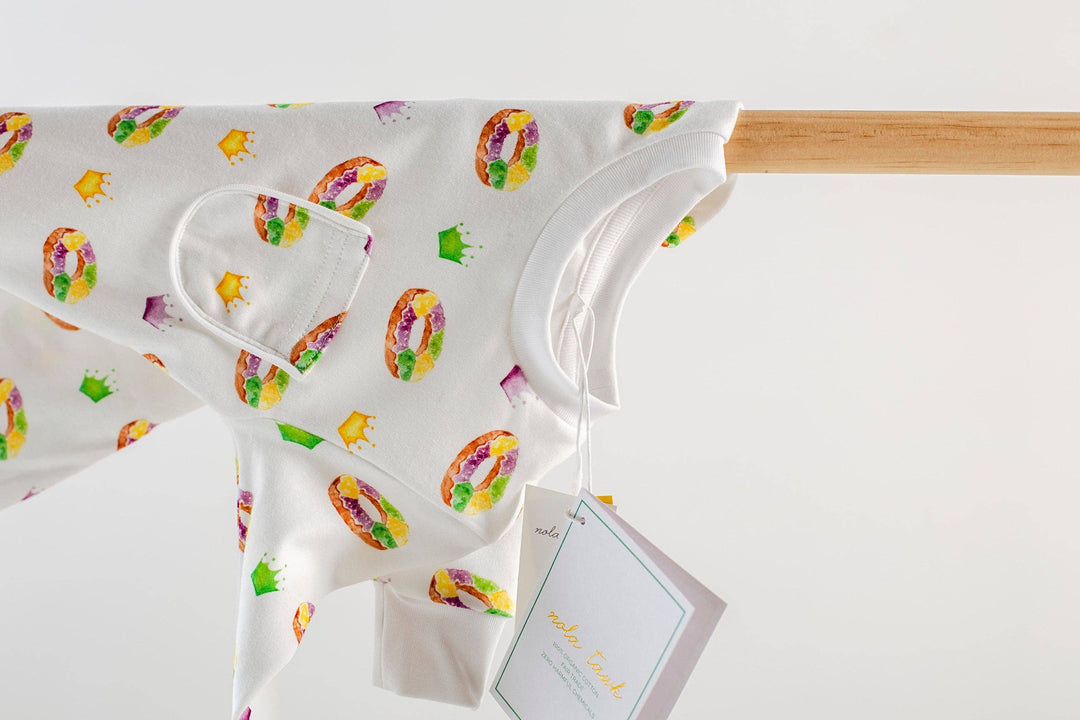 The Little King Cake Pajama Set - Kids