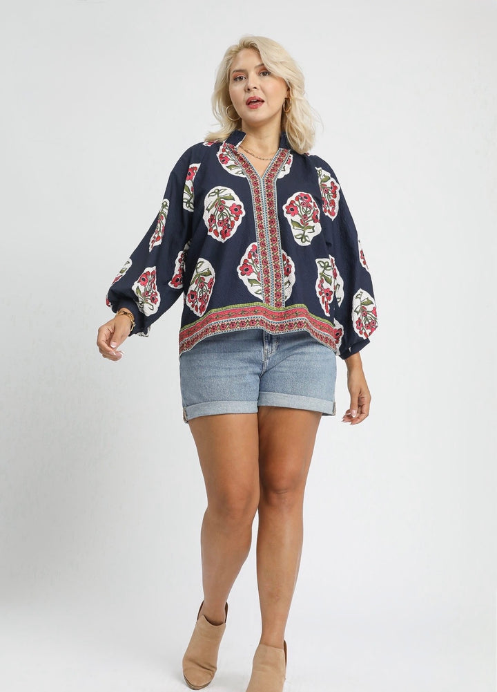 Bloom Bazaar Top - Reg & Curvy