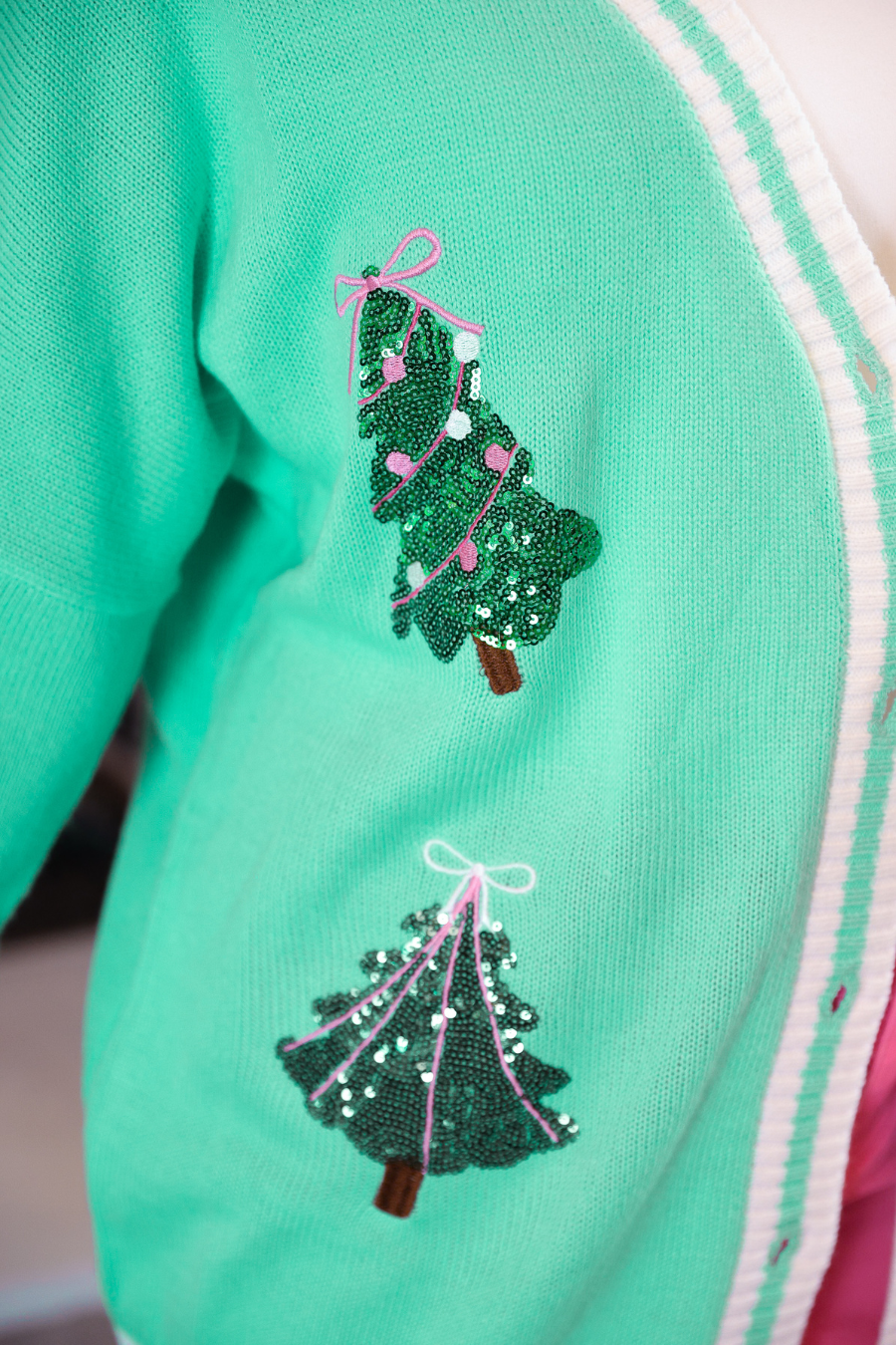 Mint to Be Merry Cardigan - Reg & Curvy