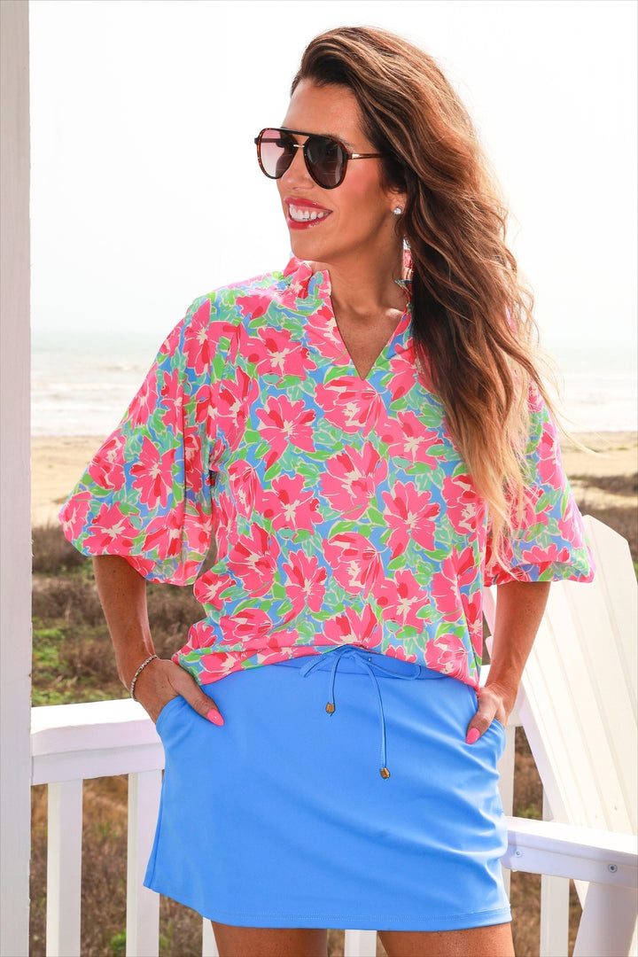 *PREORDER* Tropical Punch Breeze Top - Reg & Curvy