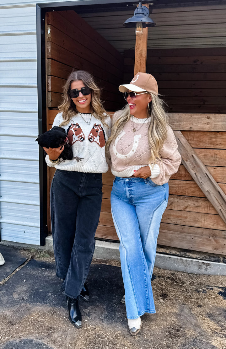 *PREORDER* Cowgirl Sweaters - Reg & Curvy