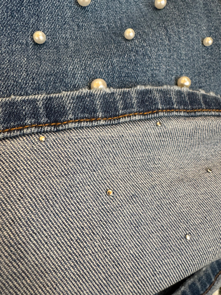 *PREORDER* Pearl Crop Jeans- Reg & Curvy
