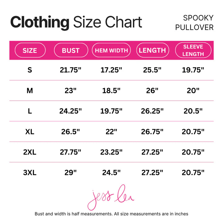 *PREORDER* Spooky Pullover - Reg & Curvy