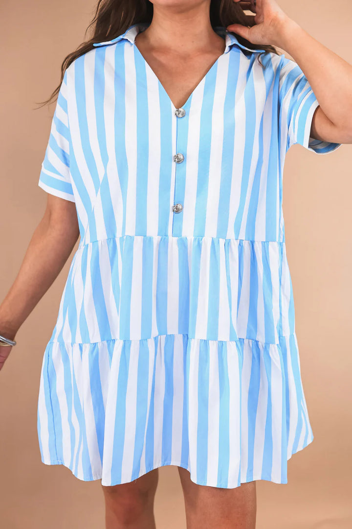 Seaside Sunshine Tiered Dress - Reg & Curvy