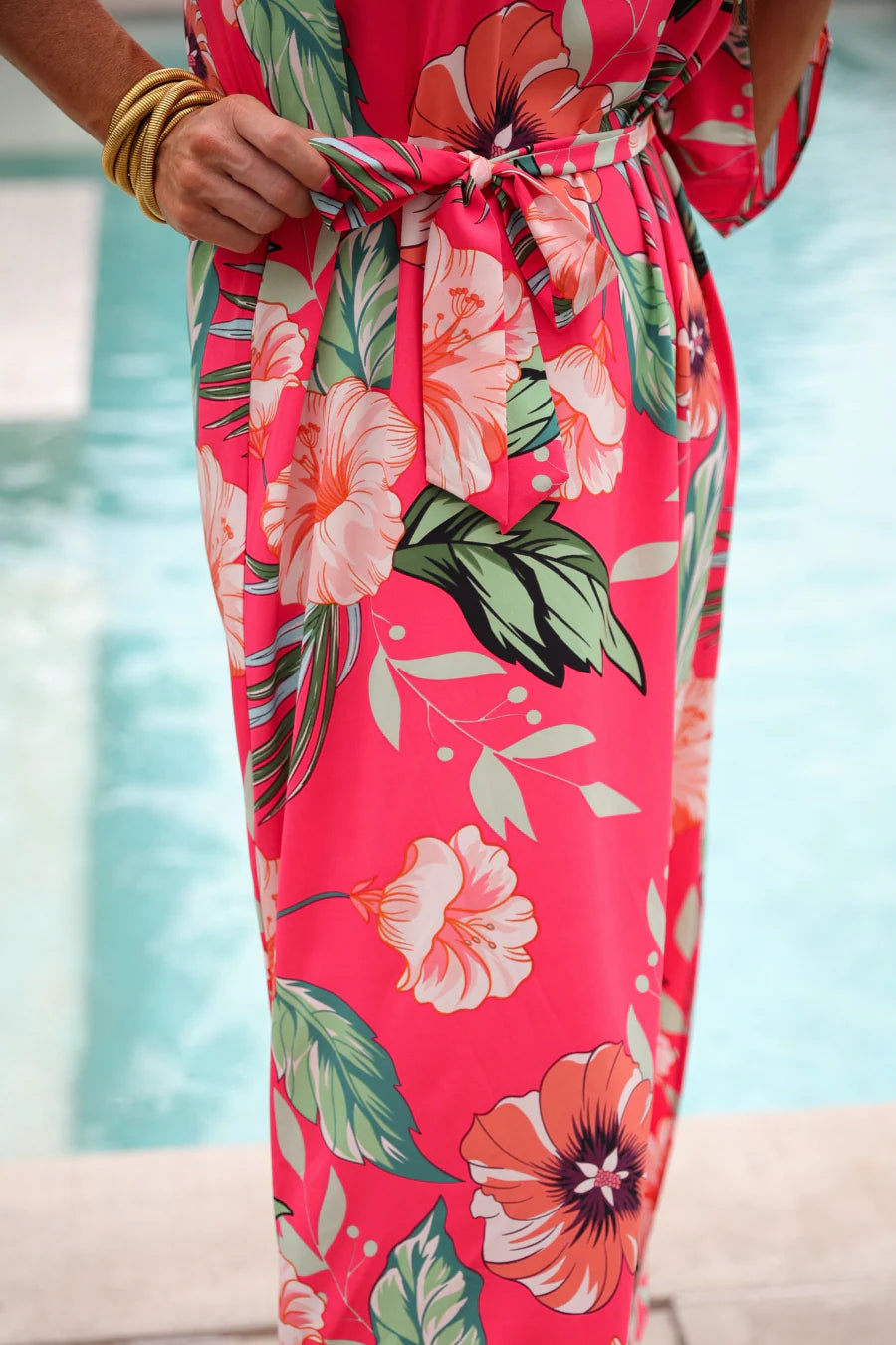 Island Sunset One-Shoulder Maxi Dress - Reg & Curvy