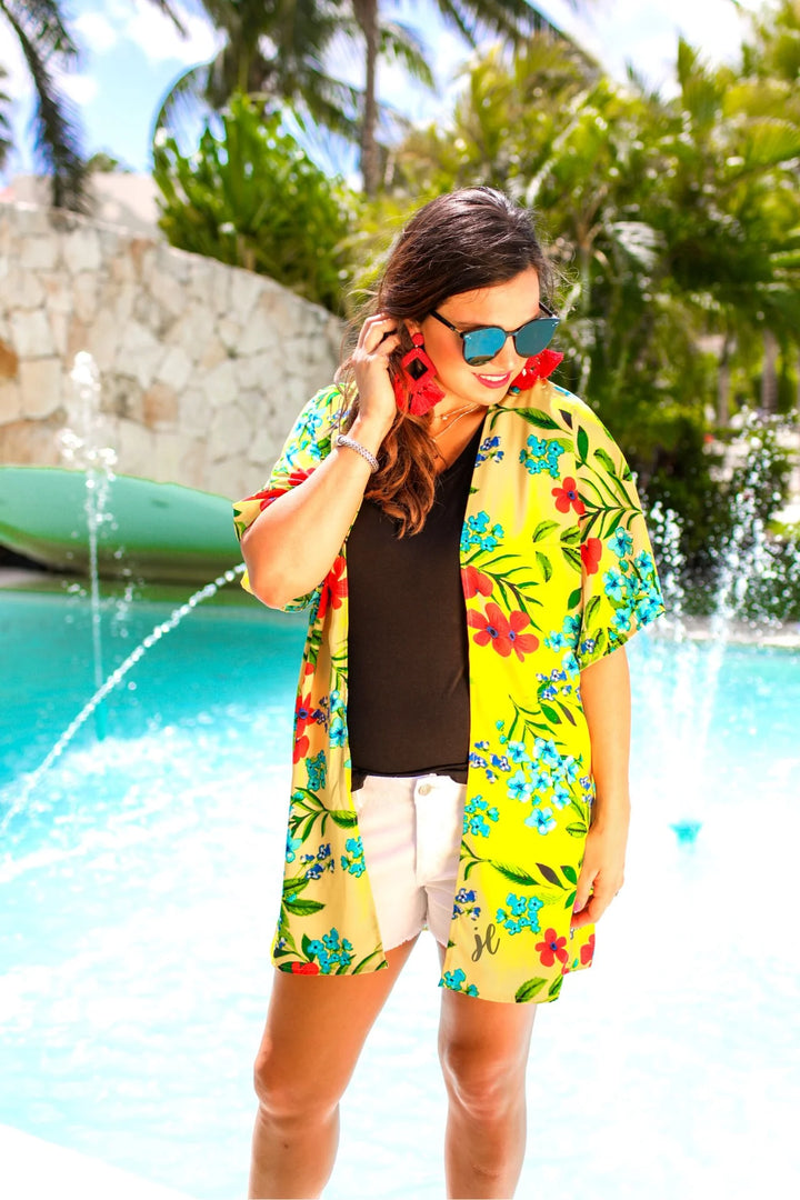Sunshine Bloom Breeze Kimono - Reg & Curvy