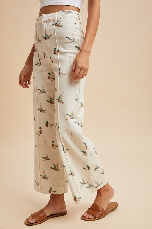 Mallard Moment Wide-Leg Denim - Reg & Curvy