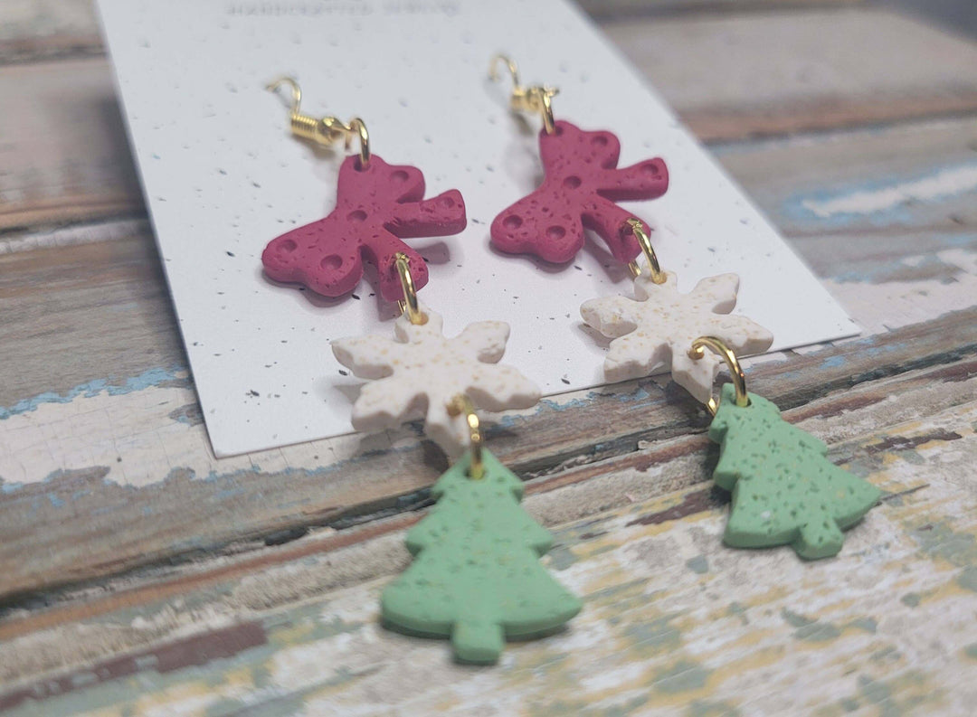 Deck the Halls Dangle Earrings