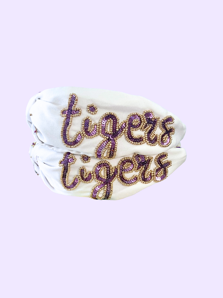 Geaux Sparkle - Tigers Headband