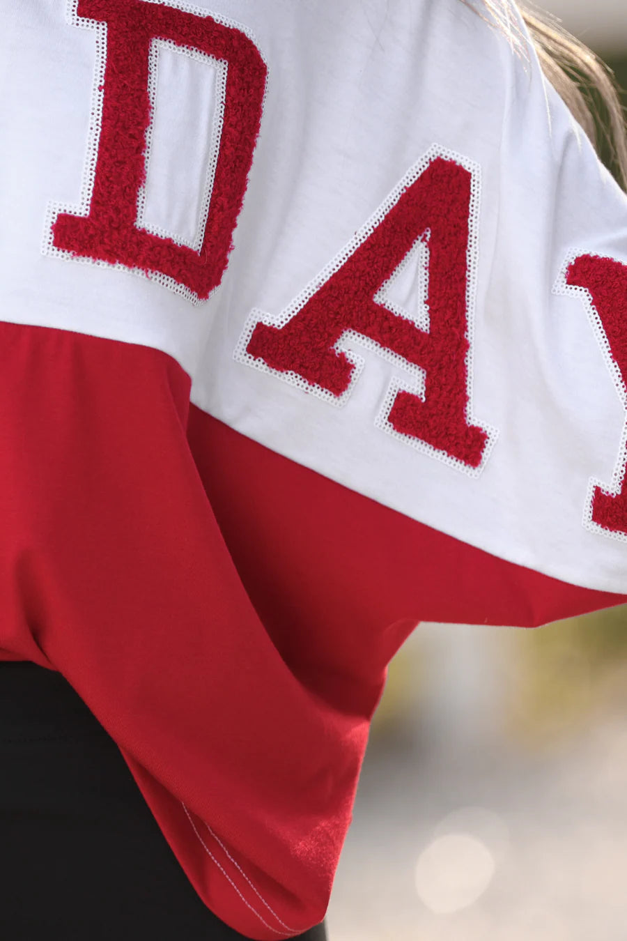 Red Game Day Top - Reg & Curvy