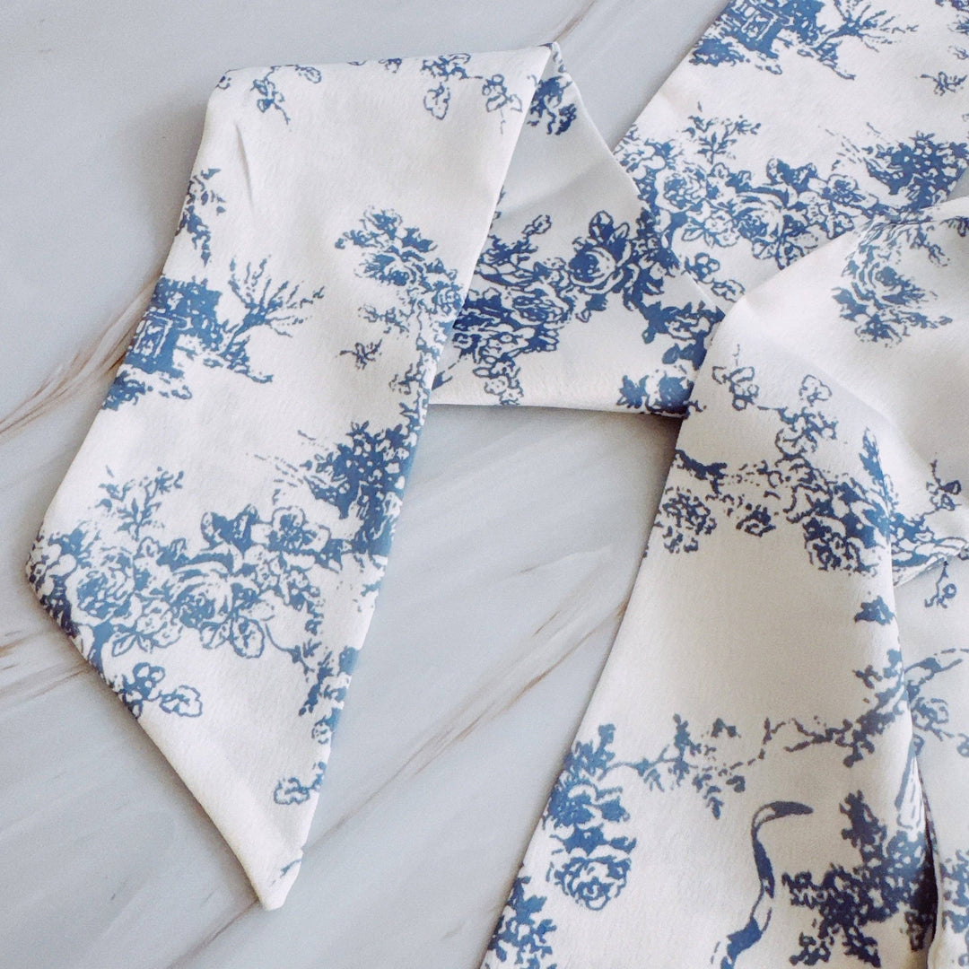 French Kiss Toile Hair Scarf