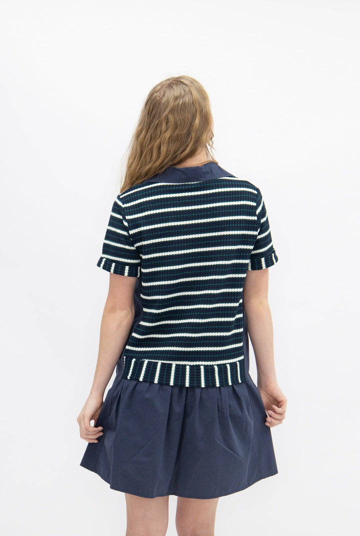 The Navy Lineup Polo Dress - Reg & Curvy