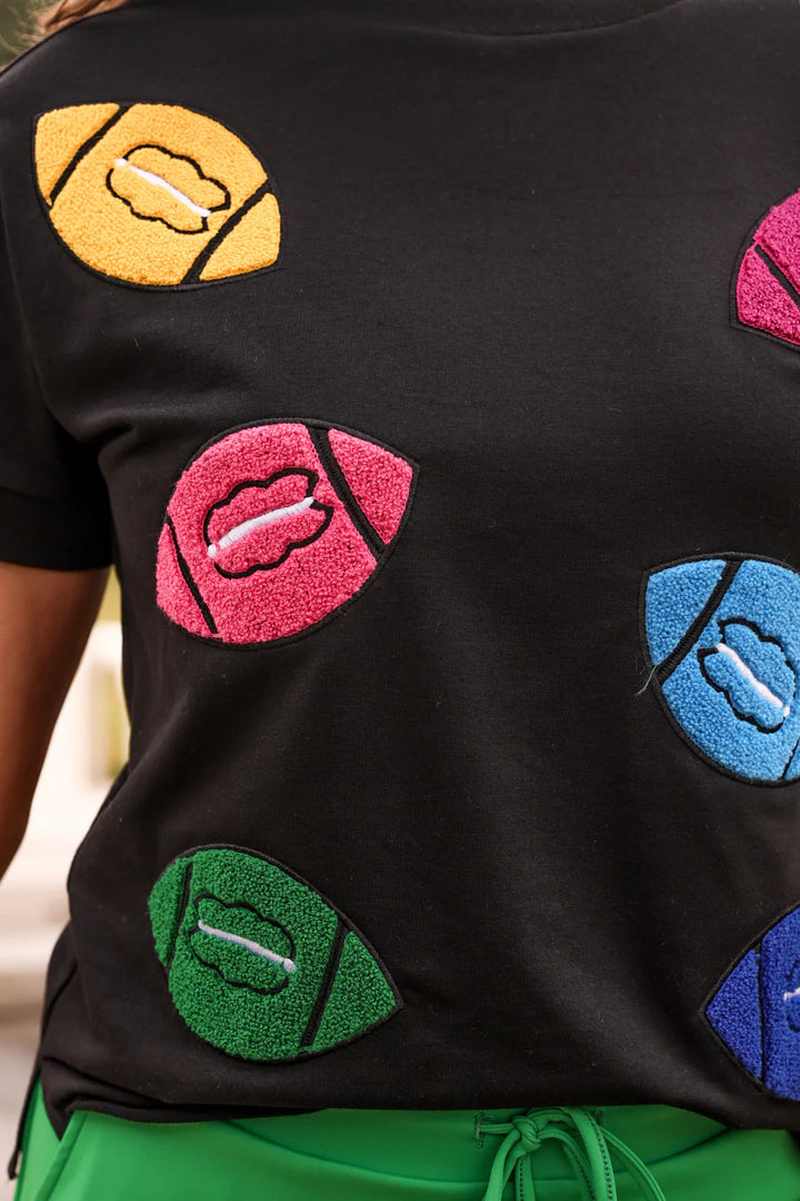 Touchdown Confetti Tee - Reg & Curvy